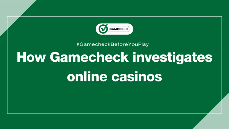 Como a Gamecheck investiga cassinos online